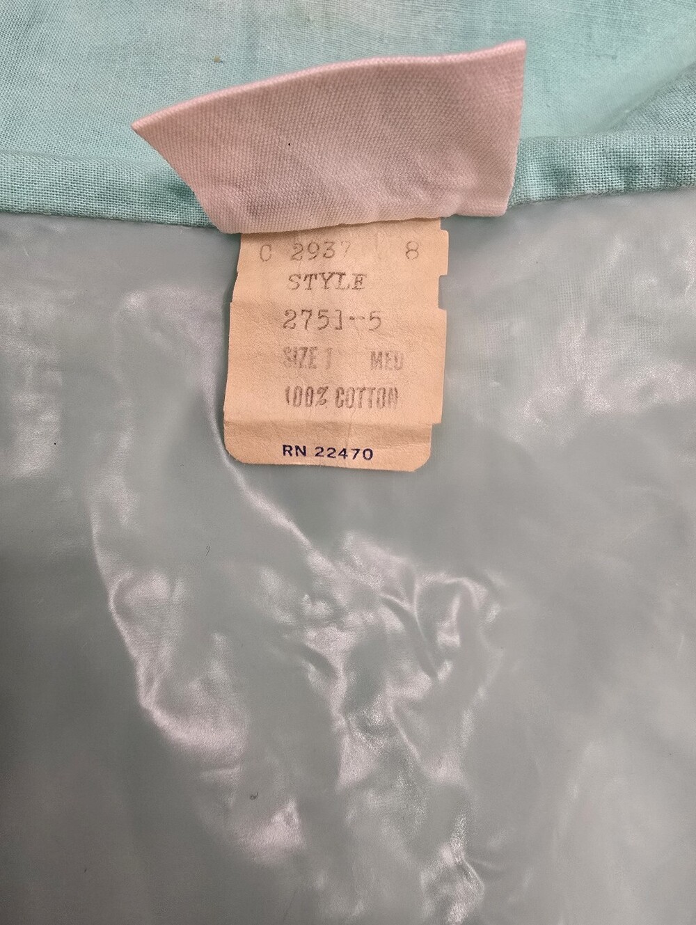 Vintage Toddle Time mint green baby bubble romper Diaper Cover Size 1 - Picture 8 of 11